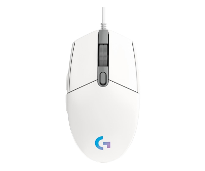 Myszka Mysz Gam. Logitech G102 Lightsync Biala 910-005824